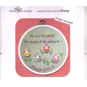 Cross Stitch Kit - Sheep